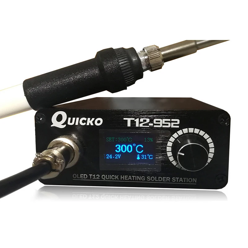 T12 Электронный паяльная станция Железный ЖК дисплей цифровой Дисплей сварки