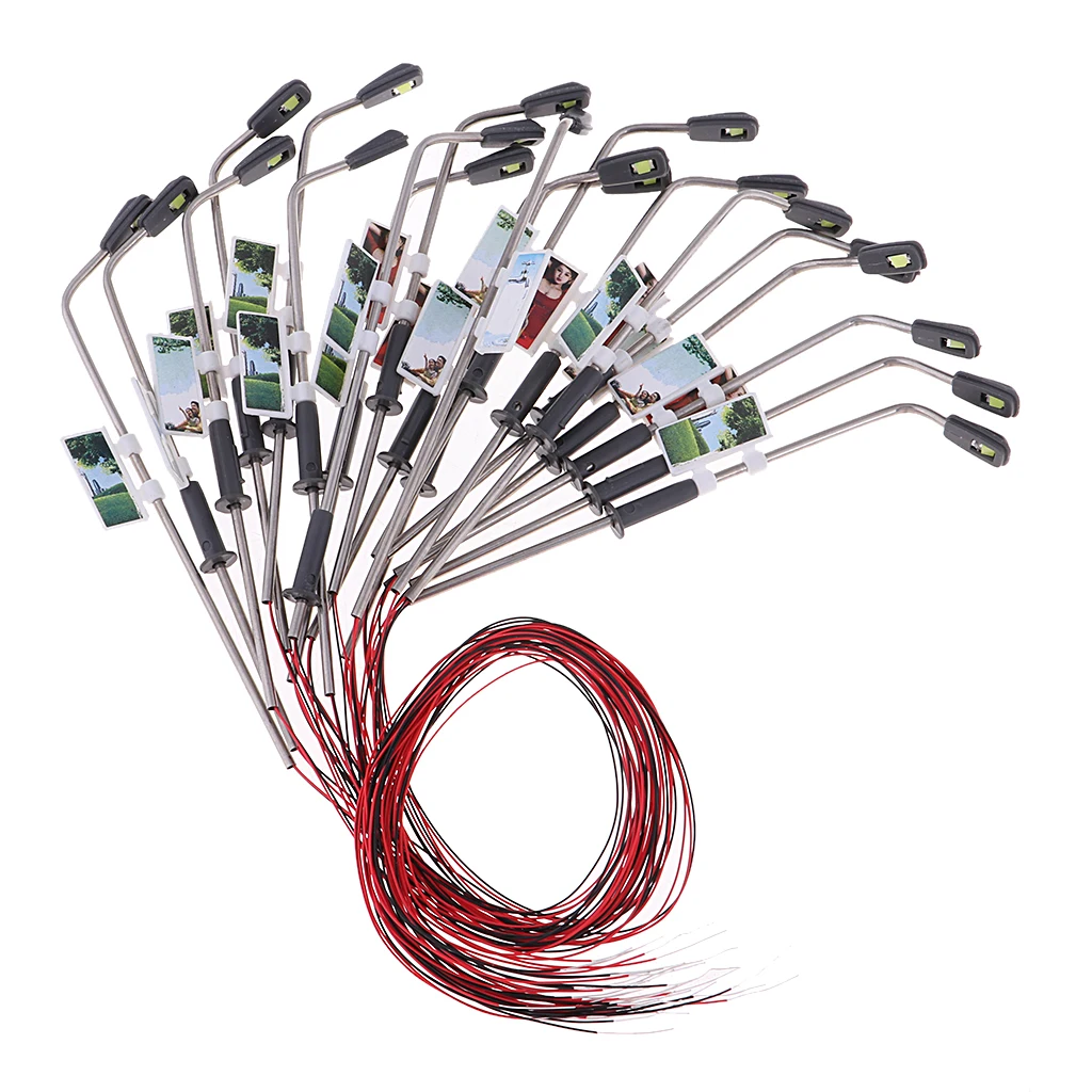 Модель HO железнодорожный парк ландшафтное украшение 20x 1/150 светодиодный в