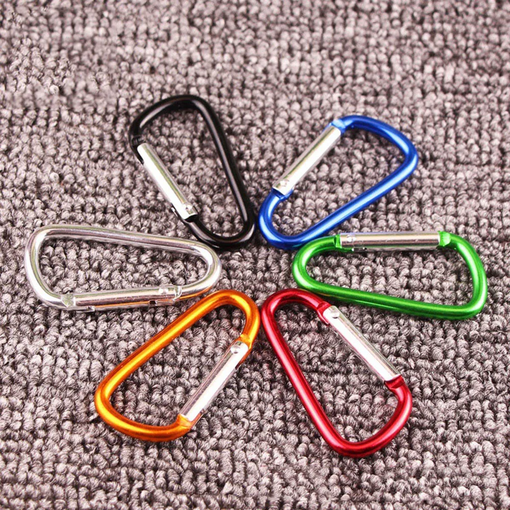 5 шт. карабин для ключей из алюминиевого сплава|Аксессуары скалолазания| |