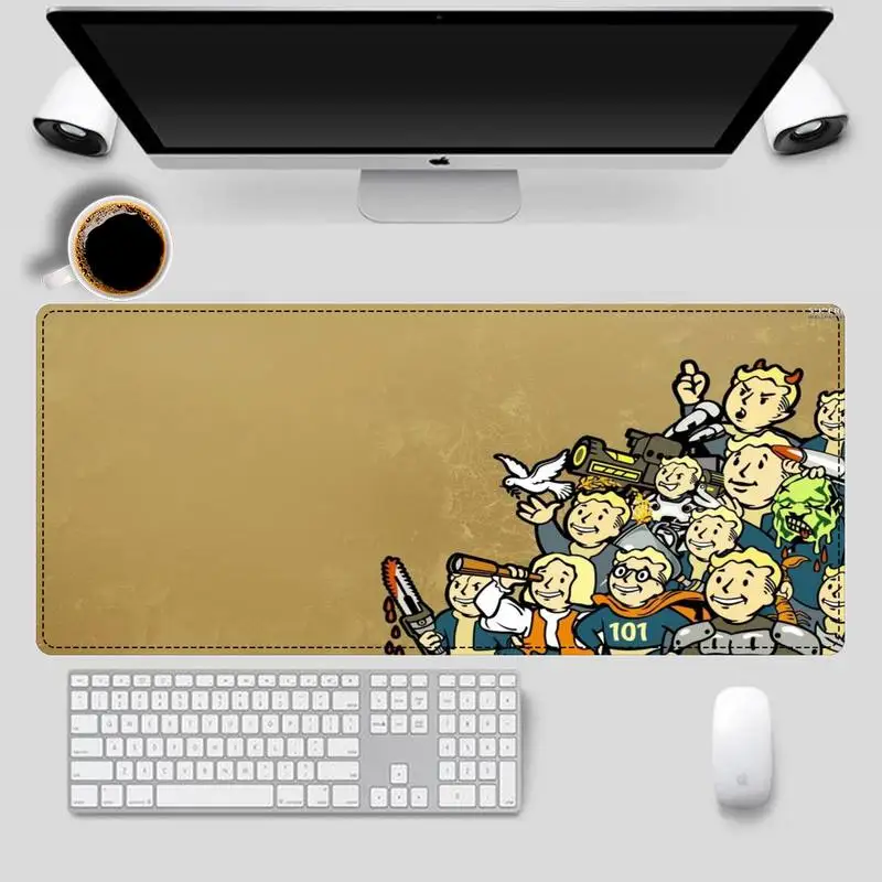 Funny Vault Boy Mouse Pad Laptop PC Computer Mause Desk Mat For Big Gaming Overwatch/CS GO | Компьютеры и офис