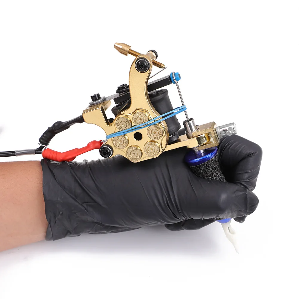 

10 Coil Tattoo Machine Professional Coil Tattoo Machine Secant Line and Fog Tattoo Machine New Tattoo Animal Shape Equipment
