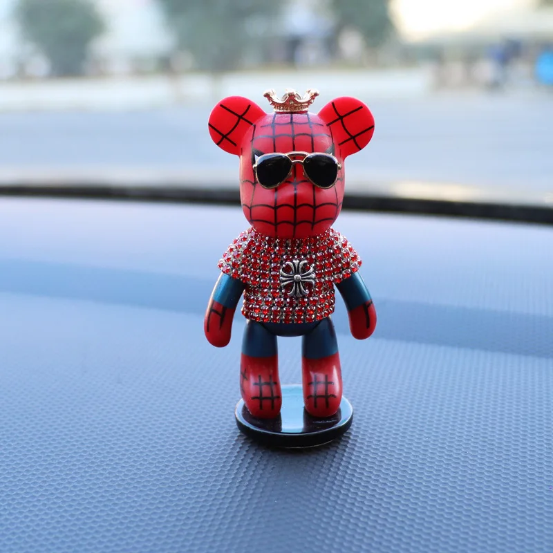 

Creative Net Red Violent Diamond-studded Personality Cute Car Interior Accessories Car Interior Decoration