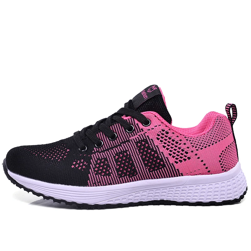 STRONGSHEN Women Shoe Fashion Women Sneakers Casual Shoe Ladies Trainers White Flat Sneaker Lady Summer Comfortable Breathe Shoe