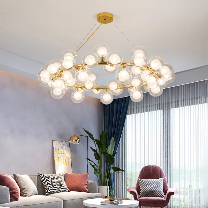 

Chandelier Light Modern Glass chandelier Flash Golden light chandelier Vogue G4 Large Light chandelier Modern