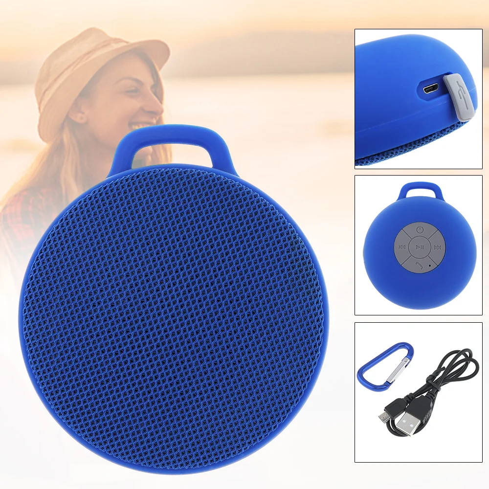 Портативный уличный водонепроницаемый сабвуфер Bluetooth динамик с функцией громкой