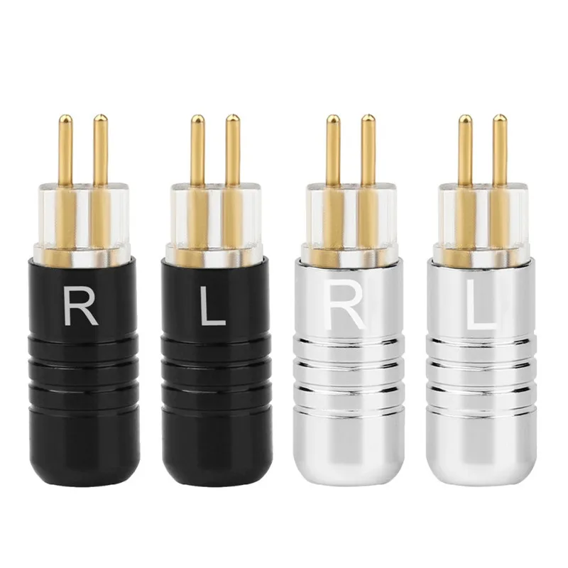 

0.78mm Earphone Pin For W4R UM3X UM3RC UE11 UE18 JH13 JH16 ES3 DIY Headphone Plug Splice Adapter Gold Plated Black Silver
