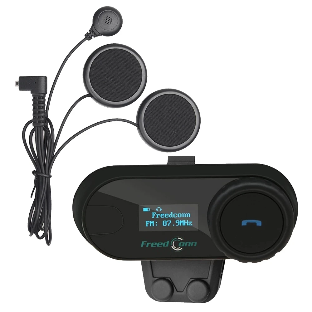 2 шт./лот Freedconn 800 м tcom-sc мотоцикл домофон BT Bluetooth Беспроводной нашлемная телефонная гарнитура с fm LCD переговорное устройство