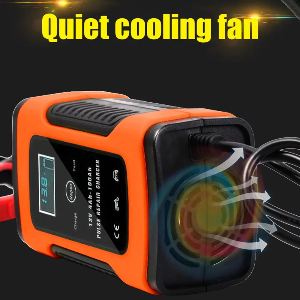 Зарядное устройство для аккумуляторов 12 в 6 а мотоциклов и автомобилей зарядное