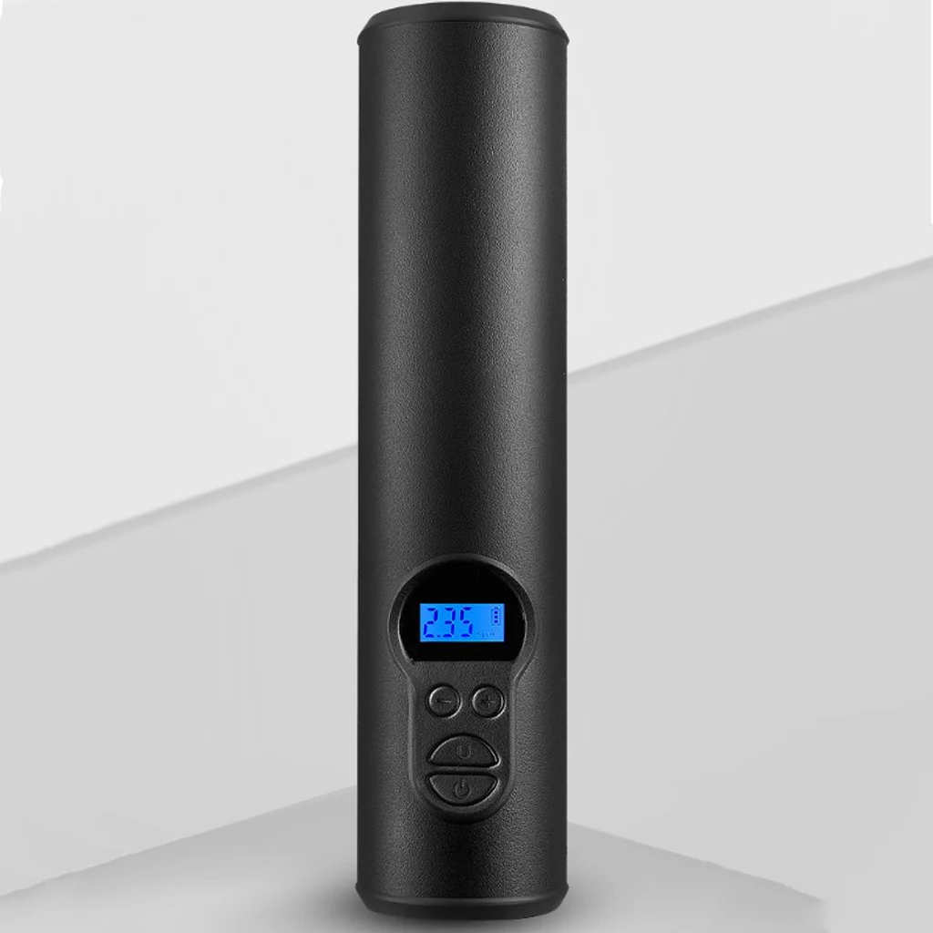 Мини Воздушный надувной беспроводной цифровой насос для шин 2000mAh мотоцикла