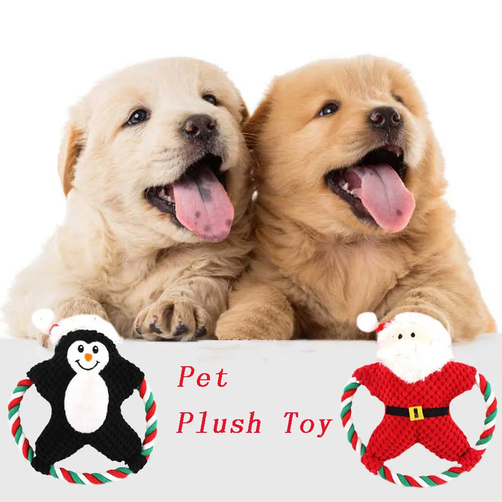 Плюшевая игрушка для домашних животных собачий вокальный мультфильм хлопковая