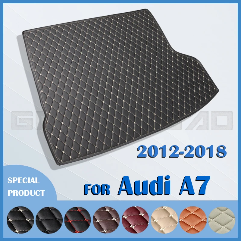 

Car trunk mat for Audi A7 2012 2013 2014 2015 2016 2017 2018 cargo liner carpet interior accessories cover