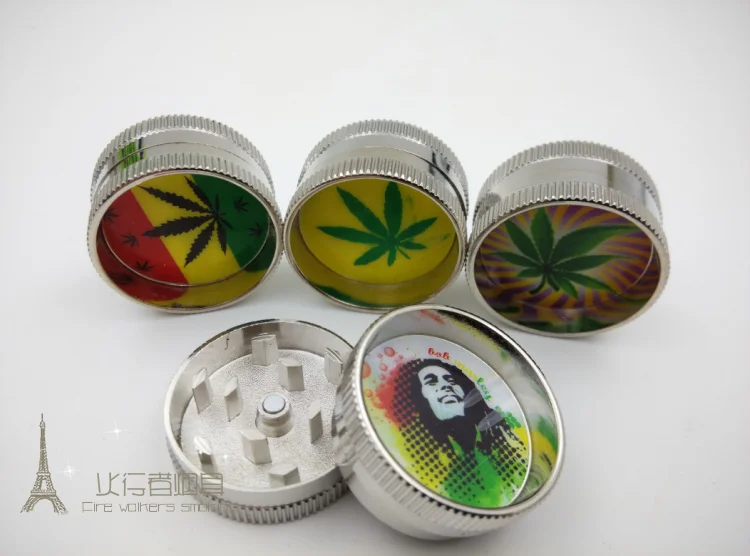 Новинка 2 шт./лот (диаметр 3 см) миниатюрная 2-слойная металлическая измельчитель