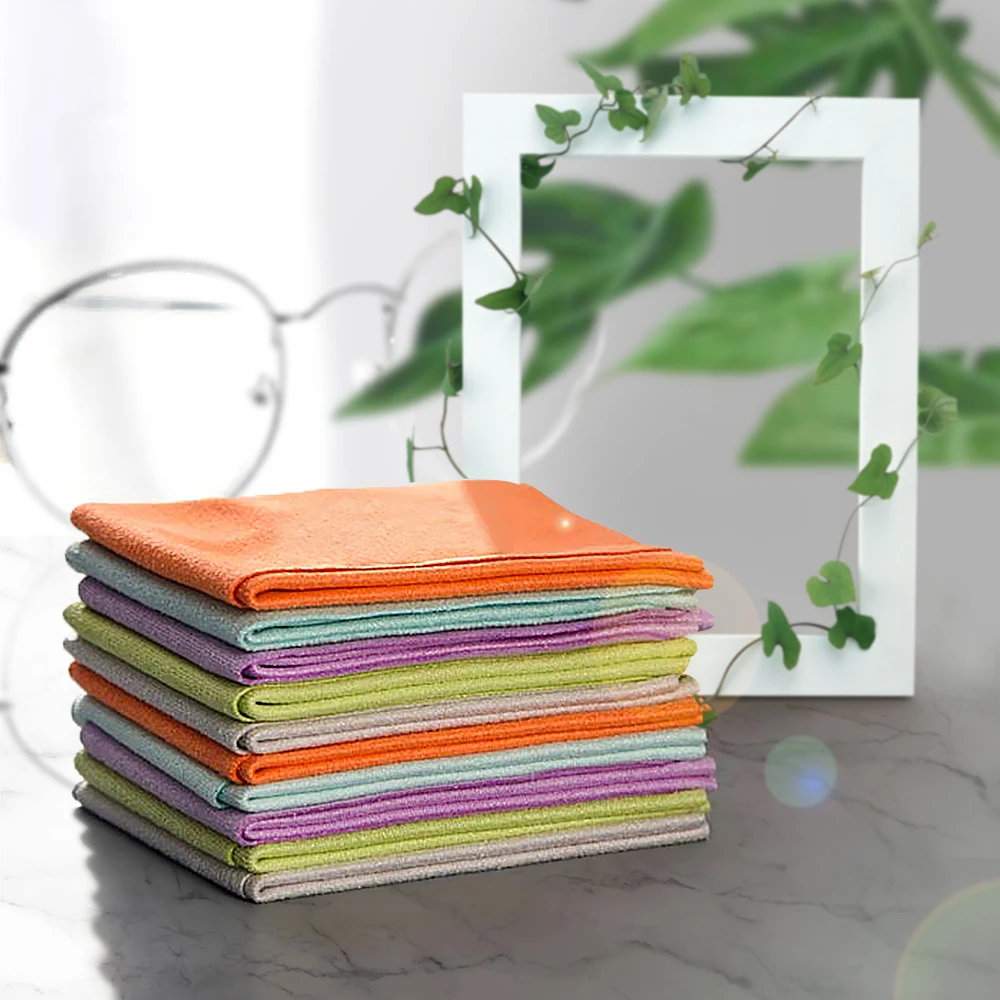 Салфетка замшевая из микрофибры для очков тряпочка размером 150х175 мм чистящие