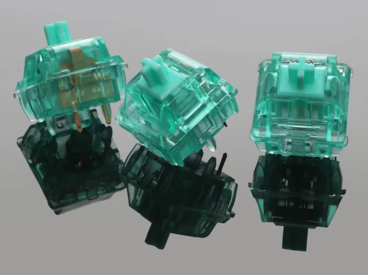 Zealpc Бирюзовый Tealios переключатель Gateron 63 5g переключатели для механической