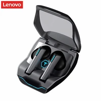 lenovo xg02 gaming earphones wireless low latency headset noise reduction in ear earbuds headphones with mic