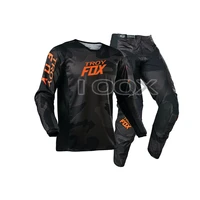 hot selling 2021 troy fox mx 180 oktiv trev jersey pants motorbike motocross racing suit mens kits motorcycle gear set