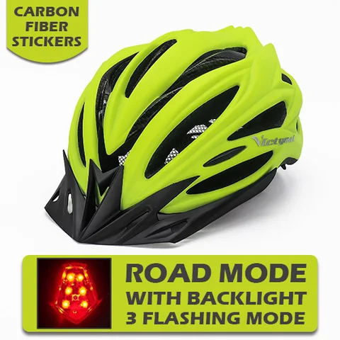 Для велосипеда VICTGOAL шлем для взрослых мужчин и женщин велосипедный шлем с светильник солнцезащитный козырек легкий велосипедный шлем для горного велосипеда