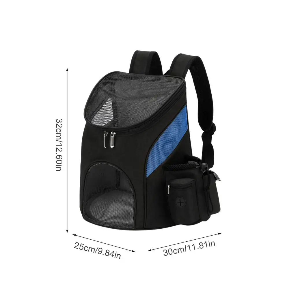 

New Pet Cat Carrier Backpack Double Shoulder Cat Travel Outdoor Portable Bag for Small Dogs Pet Bag Breathable Mesh Backpack