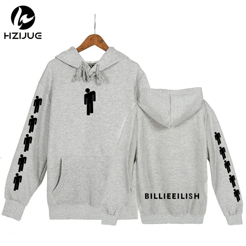 New 2019 Billie Eilish Hoodie Print Hooded Women Men Sweatshirt Clothes Harajuku Casual Hot Sale Suprem Hoodies Kpop Sweatshirts |