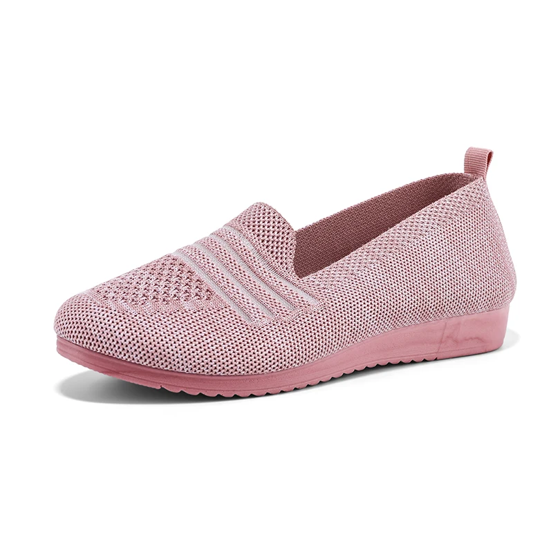 

Женские кроссовки для бега, дышащие сетчатые слипоны, спортивные кроссовки, спортивная обувь, 2021