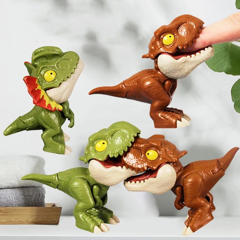 

1PC Finger Dinosaur Egg Toy Creative Tricky Tyrannosaurus Model Dinosaur Toys