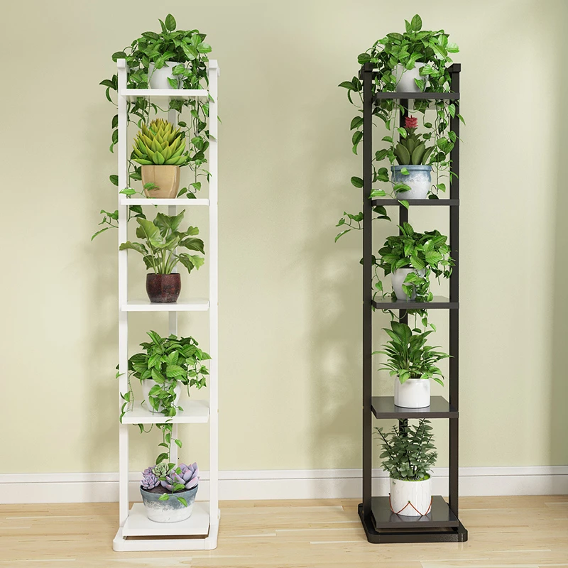 Многоэтажная комнатная многофункциональная подвесная корзина железная