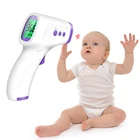 Бесконтактный ЛОБНЫЙ термометр с цифровым ЖК-дисплеем, инфракрасный измеритель температуры тела, ушной термометр для детей и взрослых