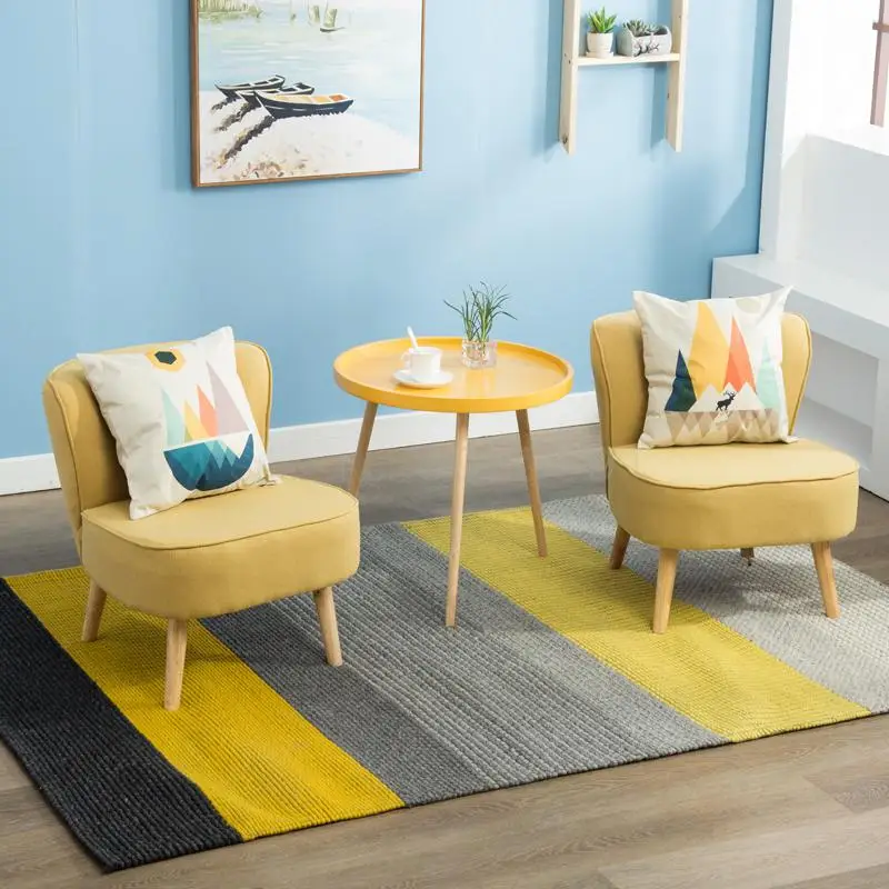 Одноместный диван простой современный скандинавский для балкона спальни