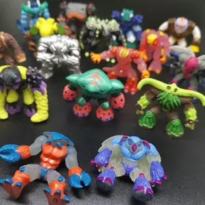 20pcs no repeat new style 510cm cartoon gormiti anime dolls 50styles bootleg lovely capsule toy gashapon doll d21 free global shipping