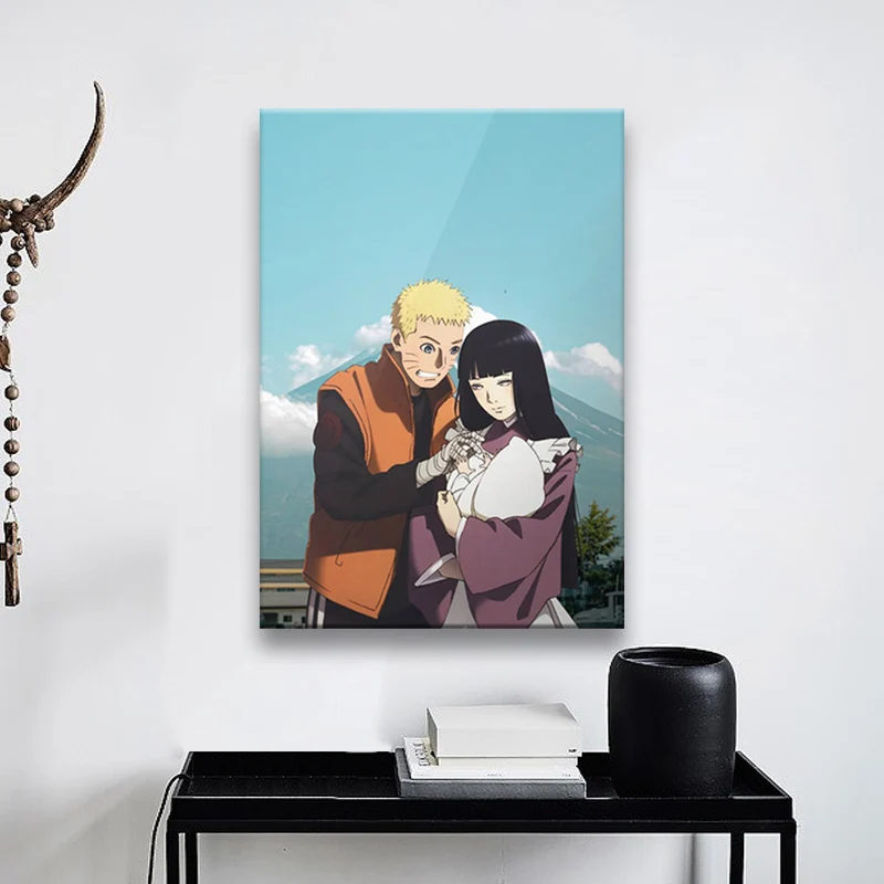 N Naruto Hinata Hyuga аниме Декор принты холст домашний Спальня манга постер картина
