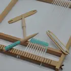 Ткацкий ткацкий станок из Букового дерева, инструмент для вязания, для свитеров, шарфов, гобеленов, катушки, рукоделие для рукоделия