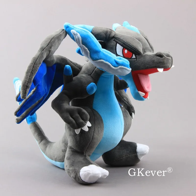 30-35 см Япония Аниме Charizard центр мегаэволюция плюшевые игрушки кукла блестящая Charizard X& Y плюшевая игрушка детский подарок на день рождения