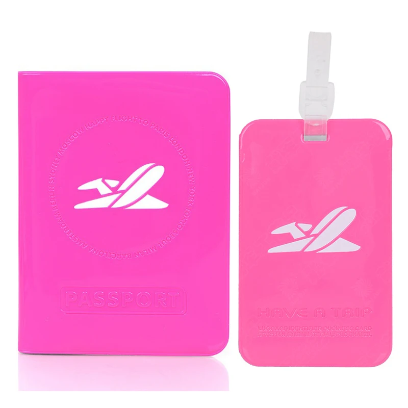 Fashion Women Men Passport Cover Pu Leather 2021 Credit Card Passport Holder Packet Wallet Purse Bags Pouch