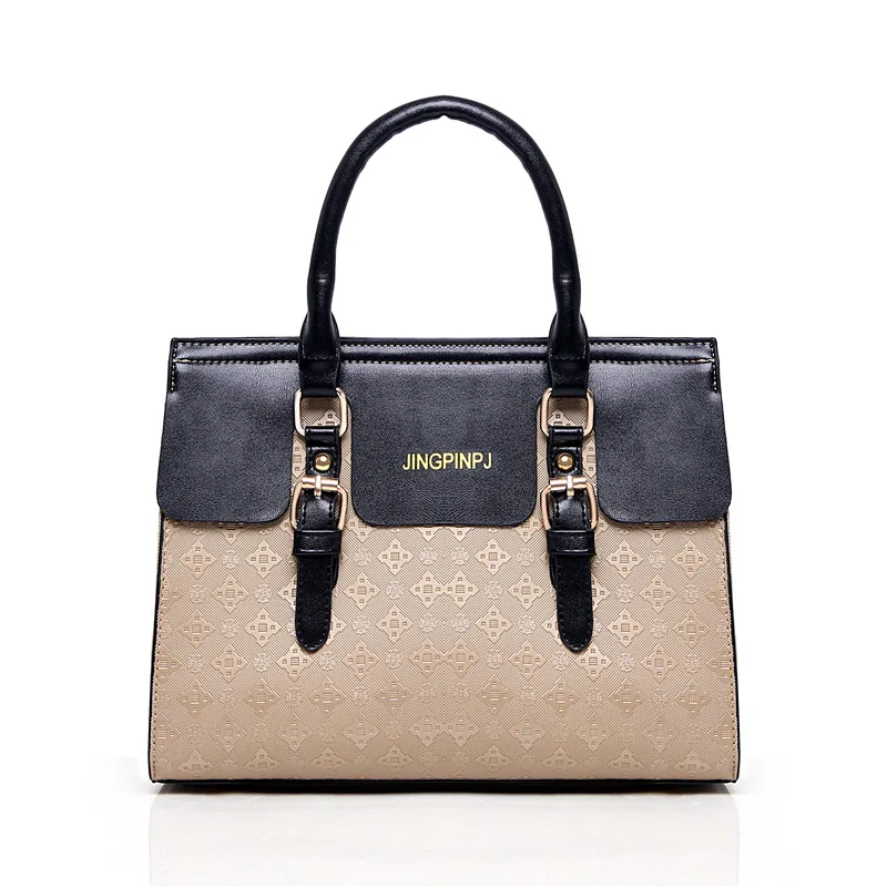 

Bag women 2021 new European and American fashion embossed five-piece set of mother bag shoulder slung handbag
