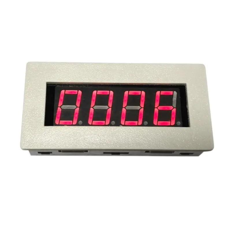 

DC 5V 12V 36V Trigger Counter Module Accumulator Memory 4-Bit 0-9999 Red 0.56in Digital Tube Display with Shell Case