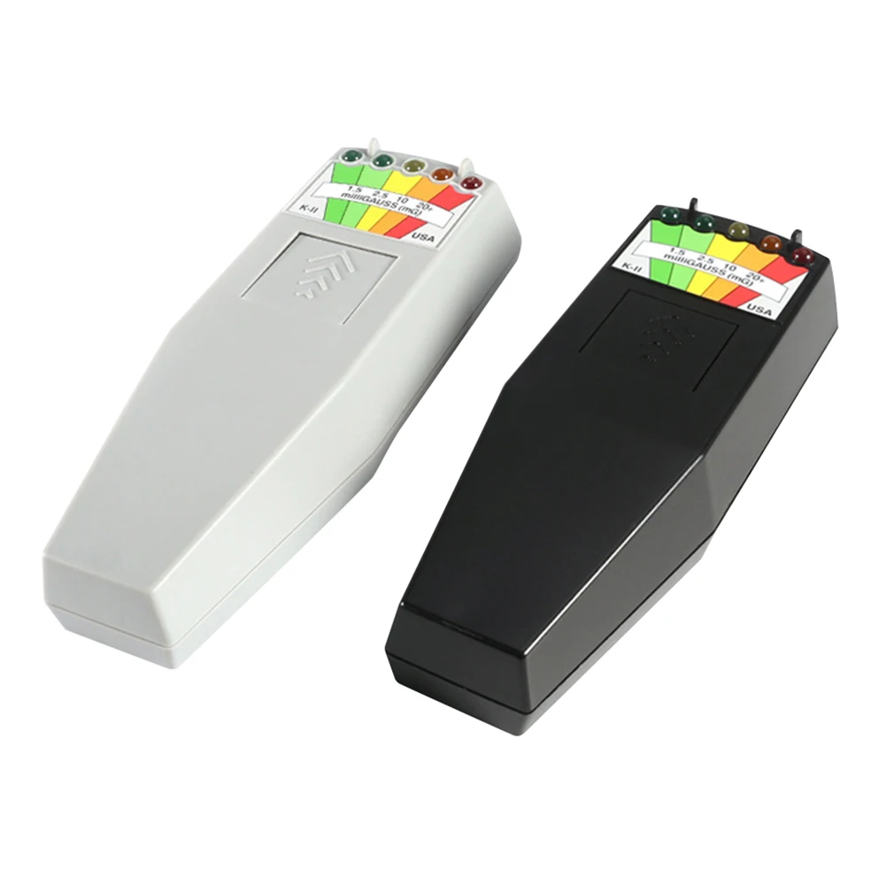 KII K2 Electromagnetic Field EMF Gauss Meter Ghost Hunting Detector Portable Magnetic 5 LED | Инструменты