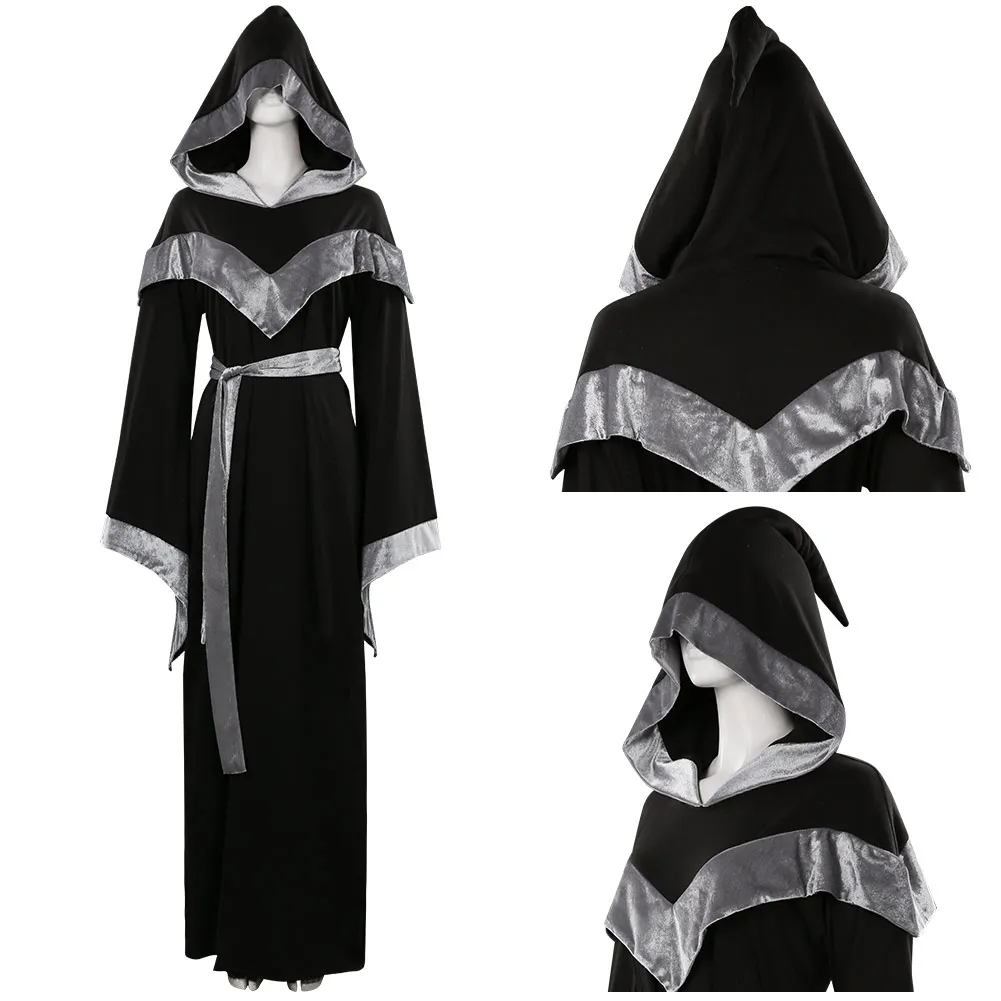 Длинная накидка с капюшоном для косплея |