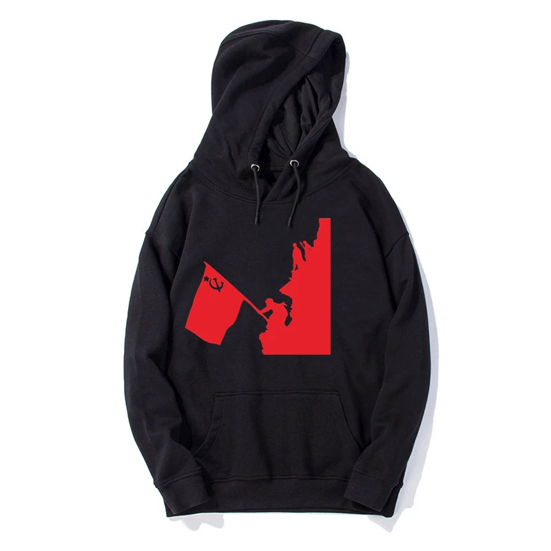 CCCP советская мужская толстовка женская зимняя теплая флисовая хлопковая уличная