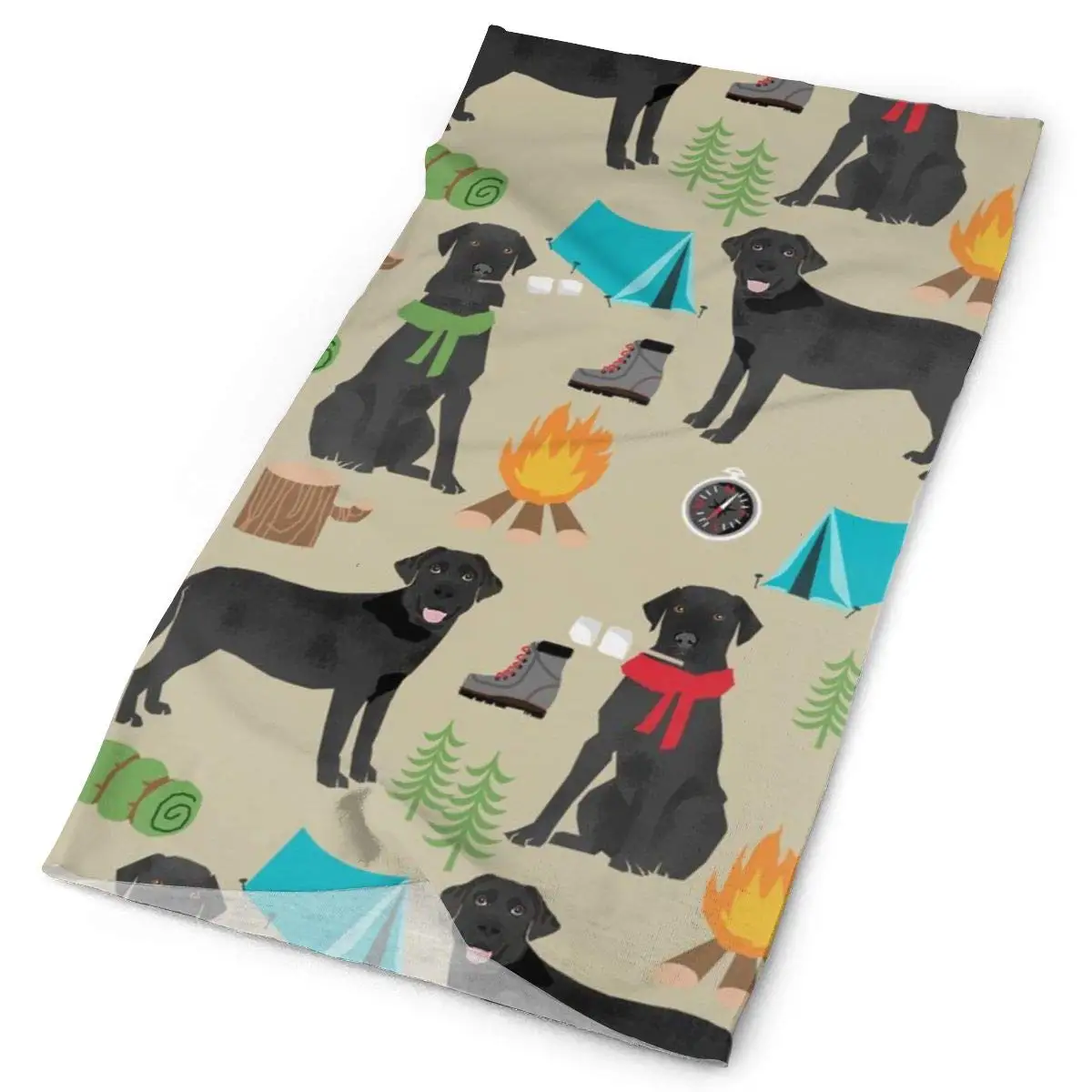 Черный лабораторный Кемпинг-Лабрадор ретривер собака ткань-милые собаки