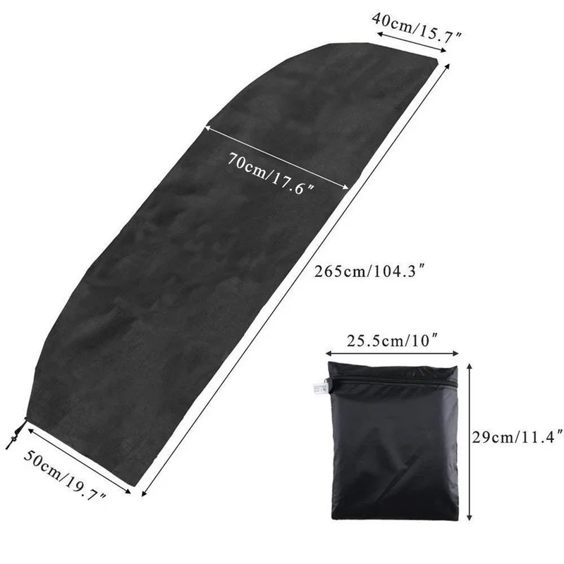 Водонепроницаемый тканевый Открытый Зонт с банановым покрытием тент для сада