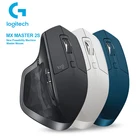 Мышь Logitech MX Master 2S с быстрой подзарядкой, простая в использовании мышь 4000DPI для Windows Mac OS Linux