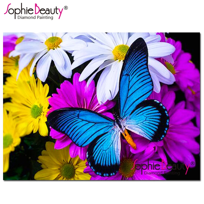 Картины из страз сделай сам Sophie Beauty бриллиантовый Рисунок картины Алмазная