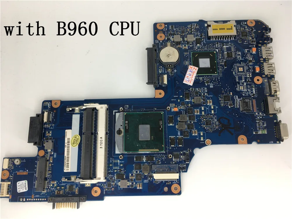 Материнская плата для ноутбука Toshiba Satellite L850 C850 C855 L855, чипы H000052740 H000052730 HM70 с материнской платой ЦП B960