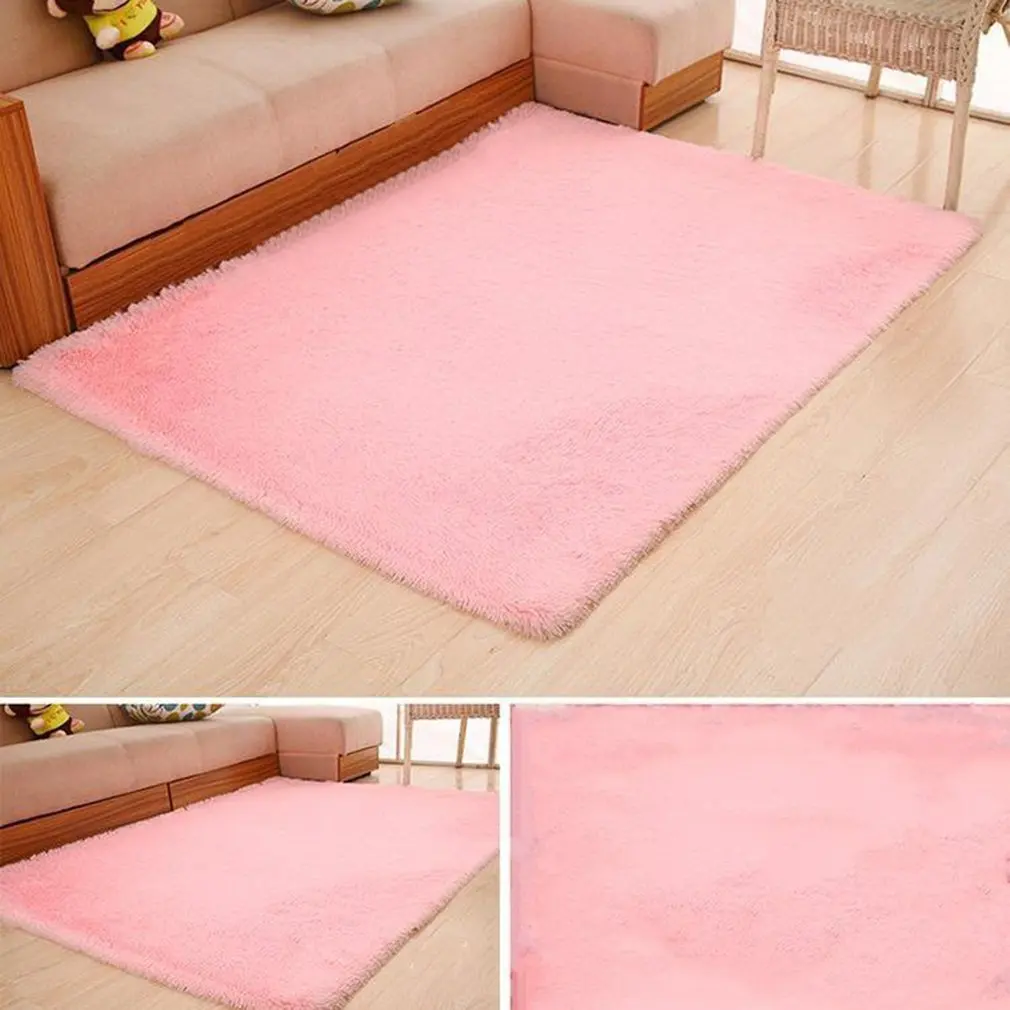 Большой размер мягкие пушистые коврики противоскользящие лохматые Коврики для
