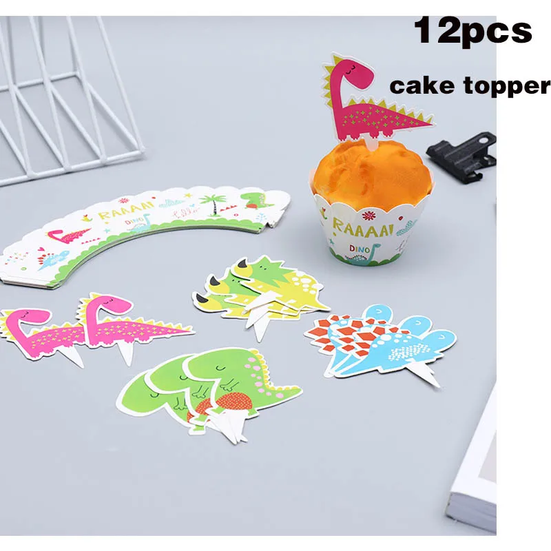 Динозавр вечерние поставки тематическая вечеринка на день рождения украшения