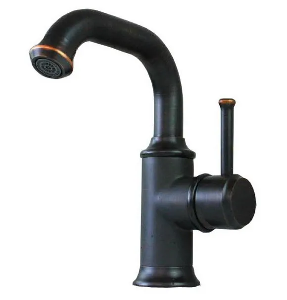 Черный Масло втирают бронзовая античная латунь Кухня Мокрый Бар Ванная комната