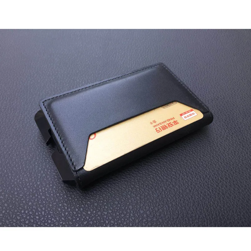 ZOVYVOL RFID смарт-кошелек блокирующий кошелек для карт из натуральной кожи для Безопасности Путешествий Держатель для паспорта винтажный Алюминиевый футляр для карт памяти