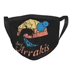 Посетить Arrakis Surf Dune Sci Fi многоразовая маска для лица с песчаником фантастика анти-дымка Пылезащитная маска респиратор маффл