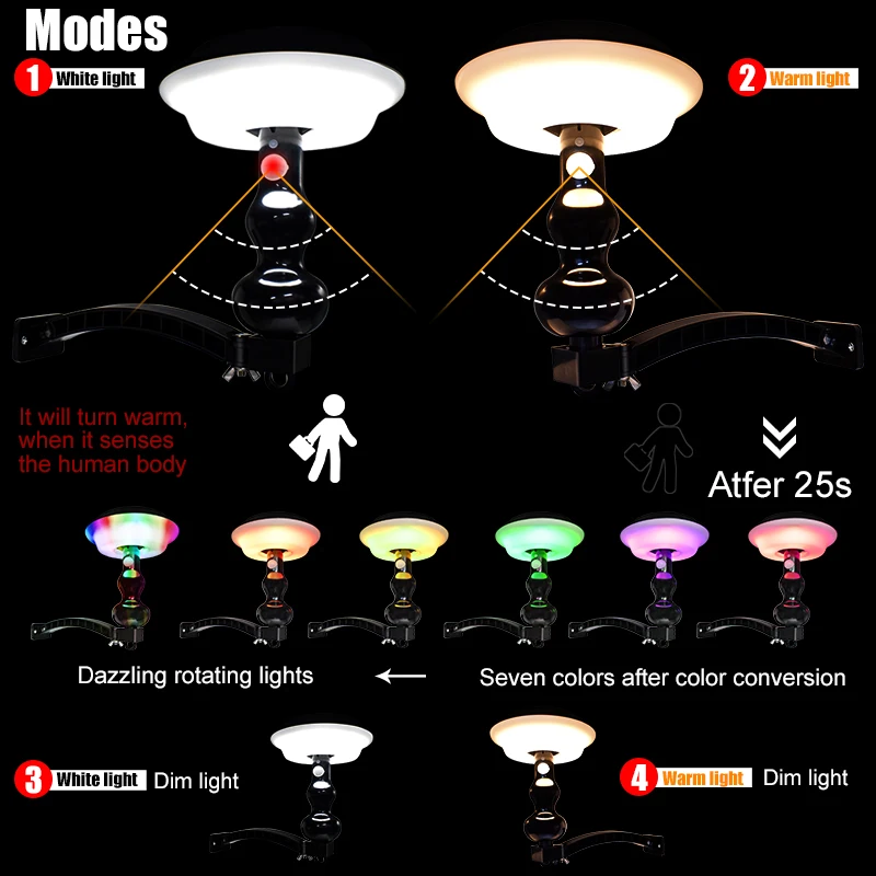 7 Color Changing Solar Ground Lights With 4 Modes Outdoor Waterproof Garden Light Lamp For Decoration Security Lighting | Освещение