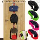 Многофункциональный держатель для хранения на дверь, крючок, предметы для дома, веревочный держатель без гвоздей, крючок для хранения одежды